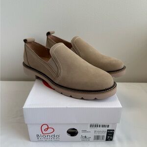 NEW Blondo‎ Tan Phoebe Slip-On Loafers
